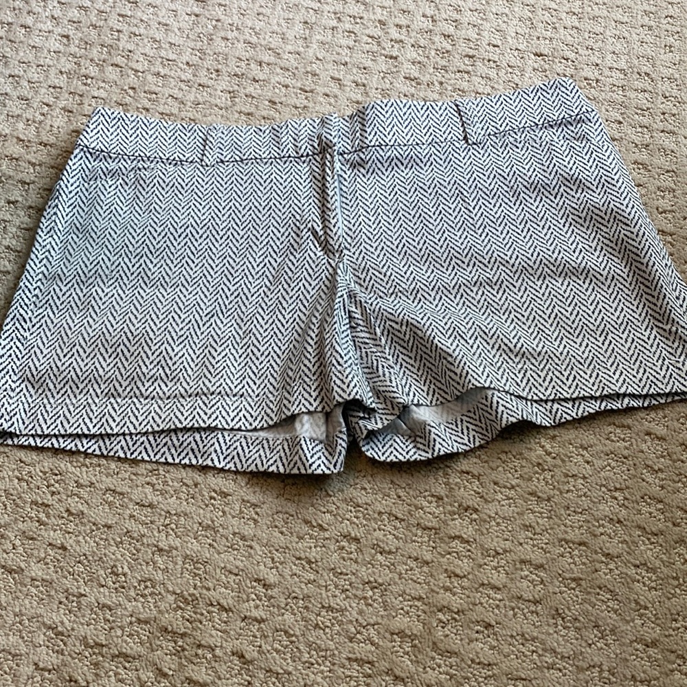 WHBM Black & White Shorts